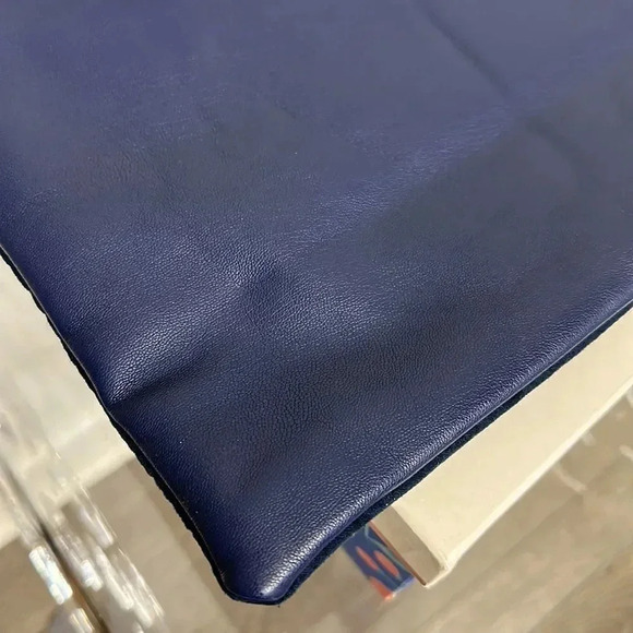 Deux Lux Blue Studded Clutch Bag - Picture 7 of 11